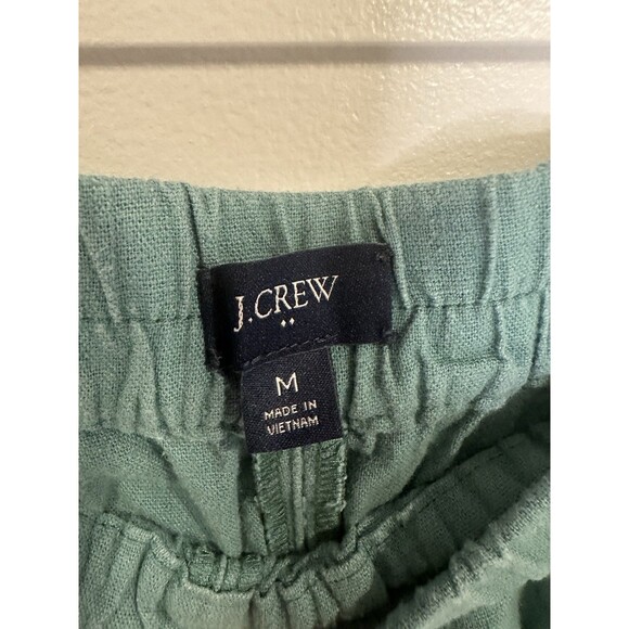 J.Crew Linen Blend Shorts Women's Medium 3" Inseam Summer Comfort - Picture 4 of 8